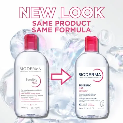 Sensibio H2O Micellar Water Makeup Remover Cleanser Sensitive Skin