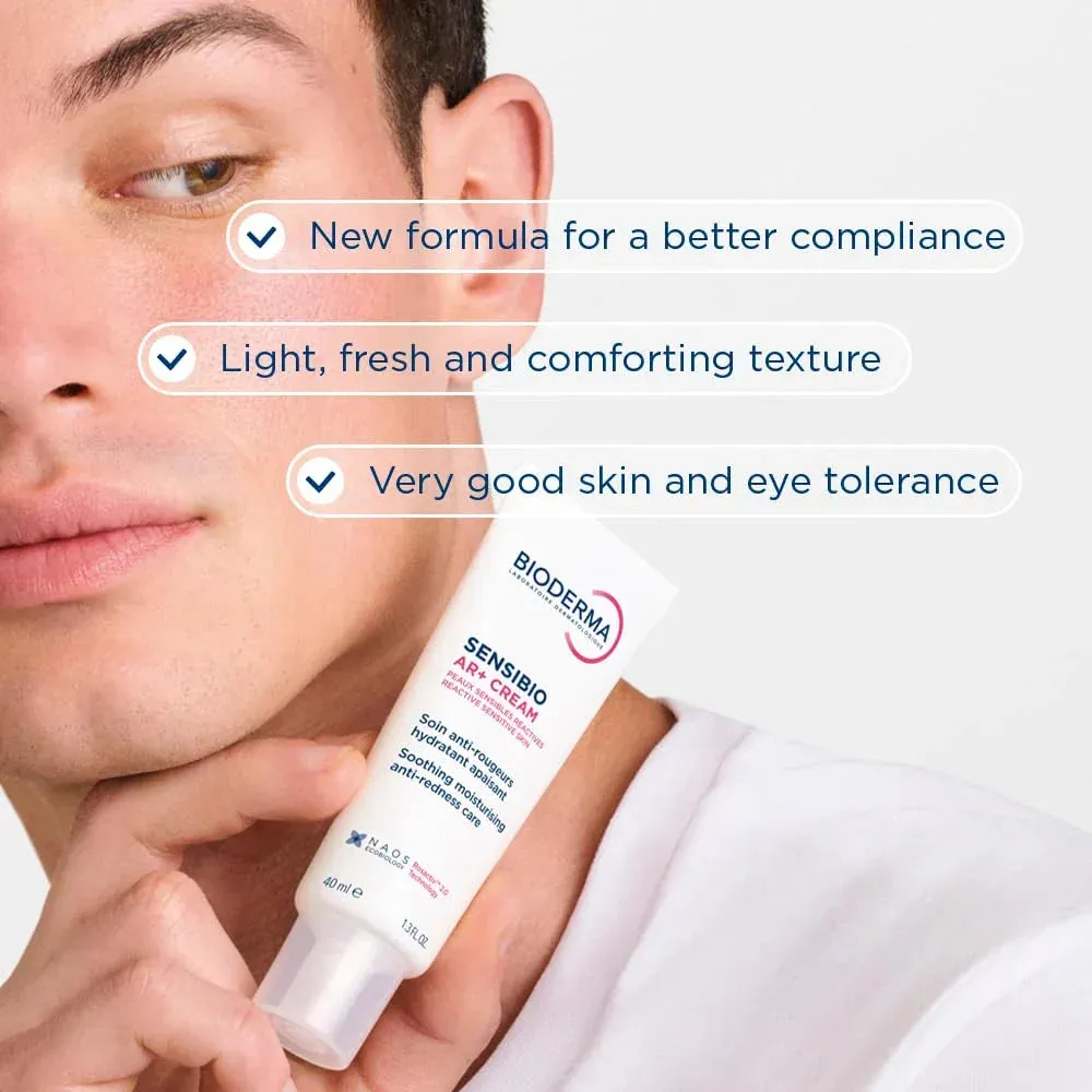 AR+ Cream, Facial Redness Relief Lotion for Sensitive Skin