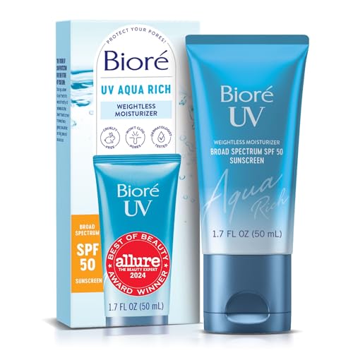 UV Aqua Rich Moisturizer SPF 50 Facial Sunscreen