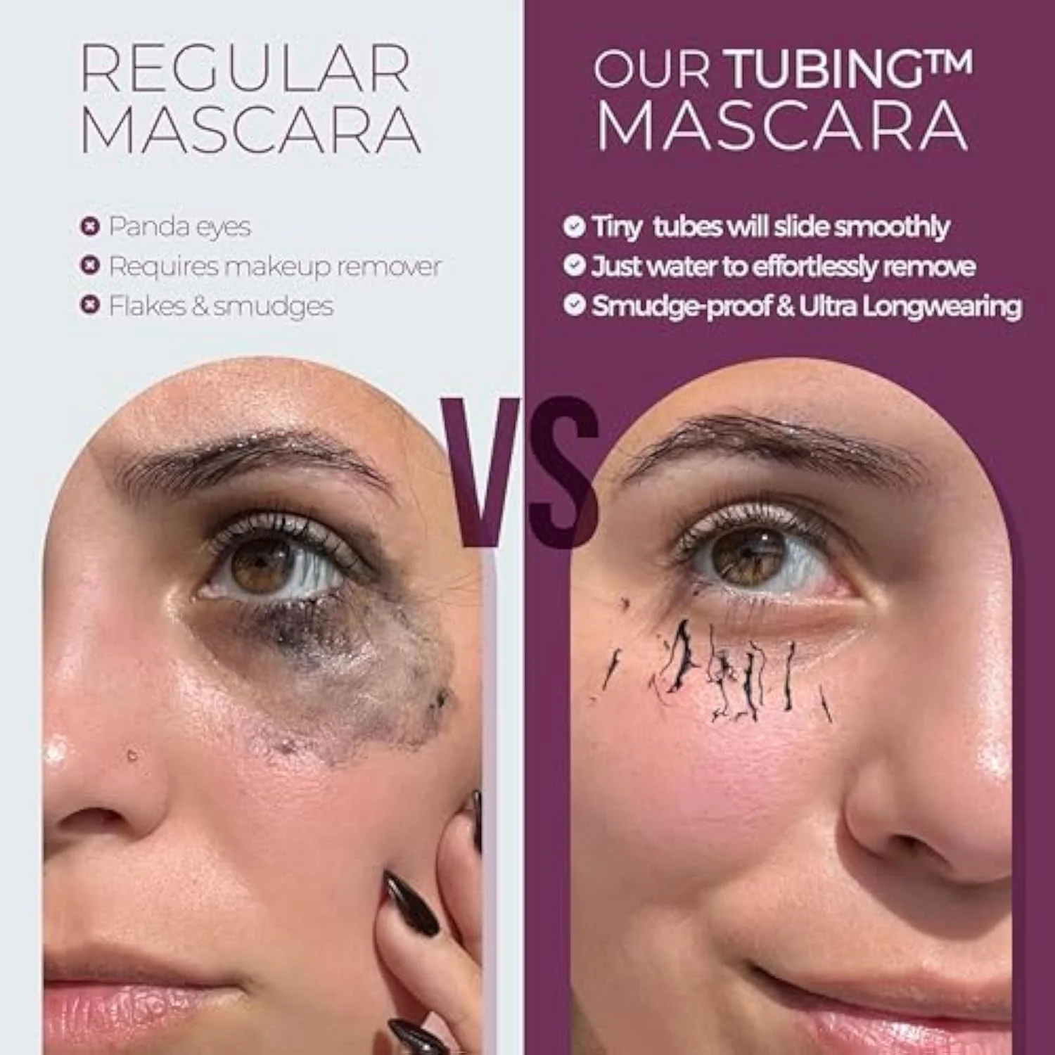 Amplified Tubing Mascara, Volumizing, Soft-Glam, Black