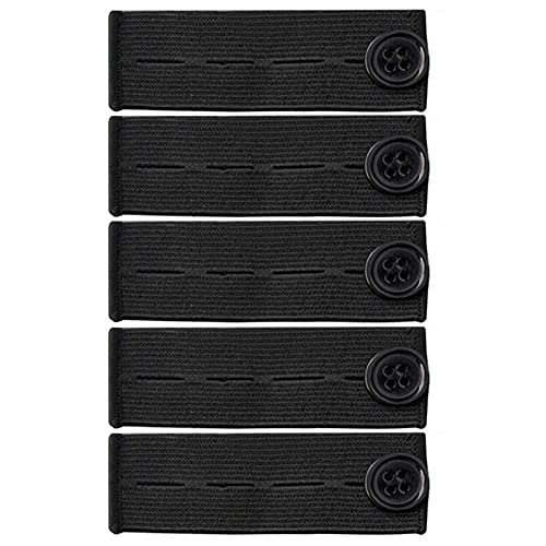 5 PCS Adjustable Elastic Button Extenders for Women
