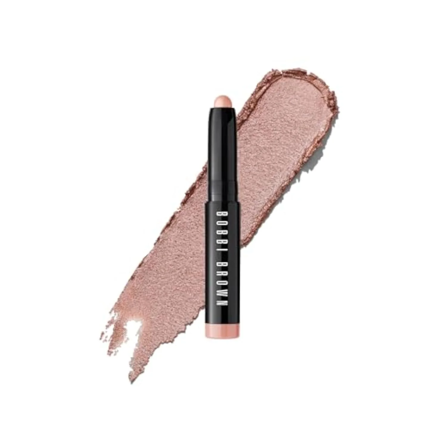 Long-Wear Cream Shadow Stick Mini | 24-Hour Eyeshadow Stick | High-Pigment, Buildable Shades with Three Finishes, 0.03 Ounce, Golden Pink