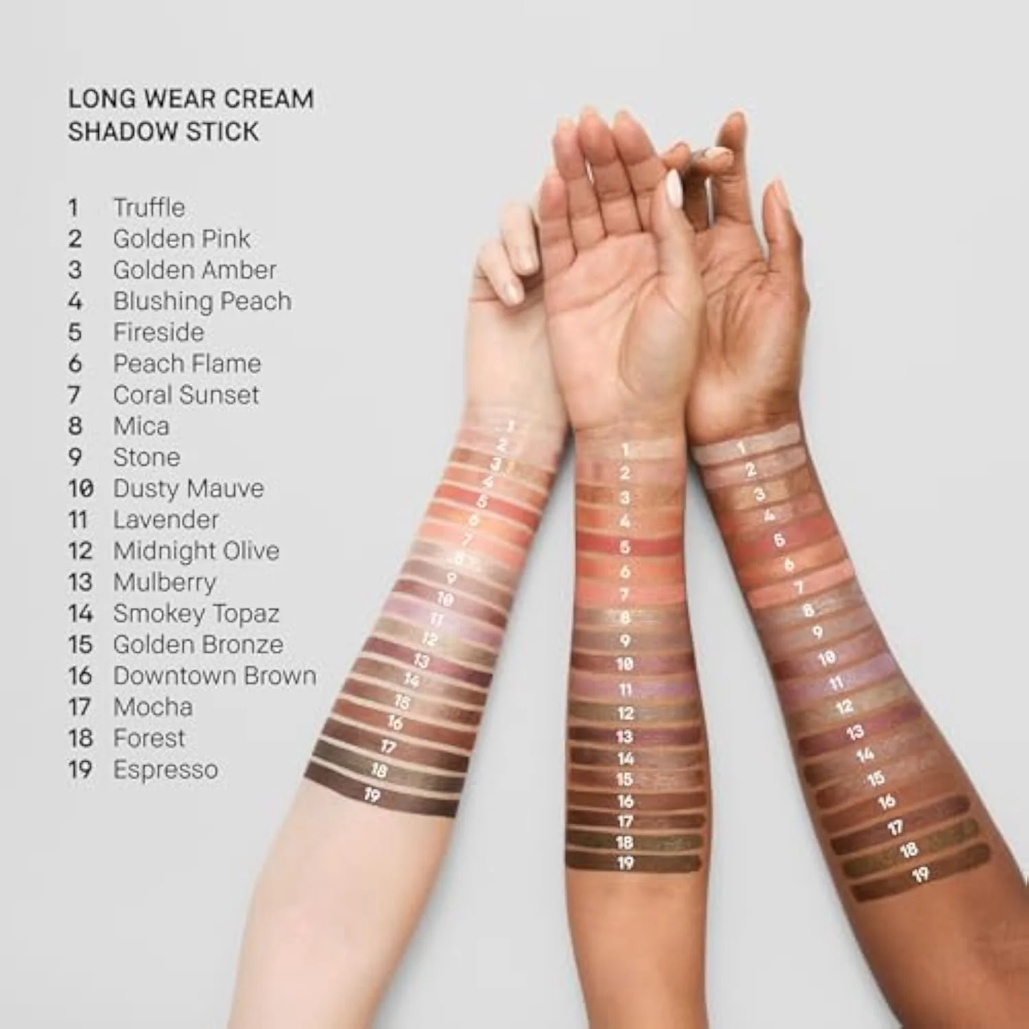 Long-Wear Cream Shadow Stick Mini | 24-Hour Eyeshadow Stick | High-Pigment, Buildable Shades with Three Finishes, 0.03 Ounce, Golden Pink