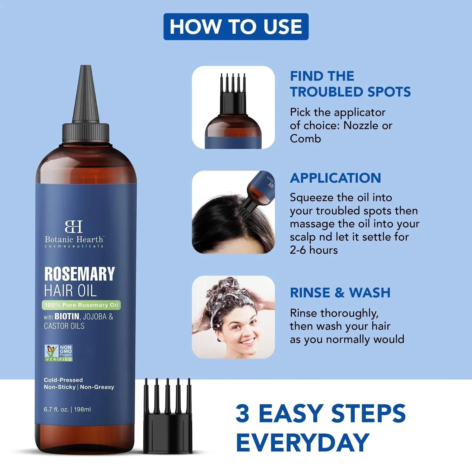 Rosemary Oil for Hair Growth