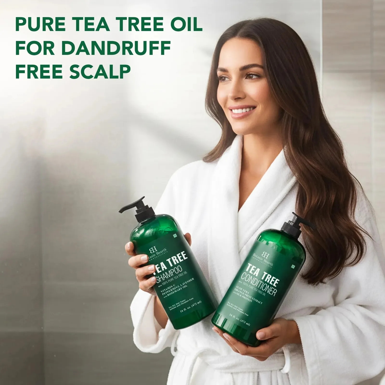 Tea Tree Shampoo and Conditioner Set