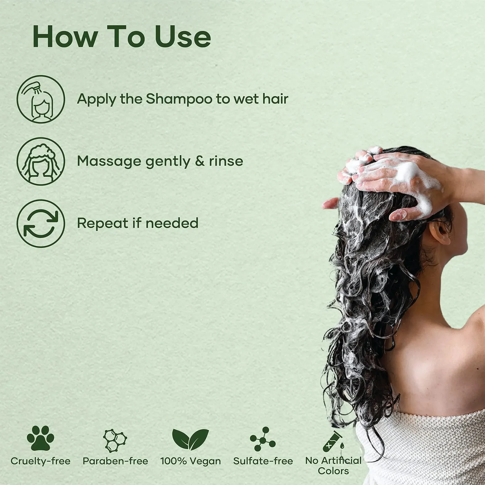 Tea Tree Shampoo, Vitamin C, Peppermint, Lavender And Rosemary Oil
