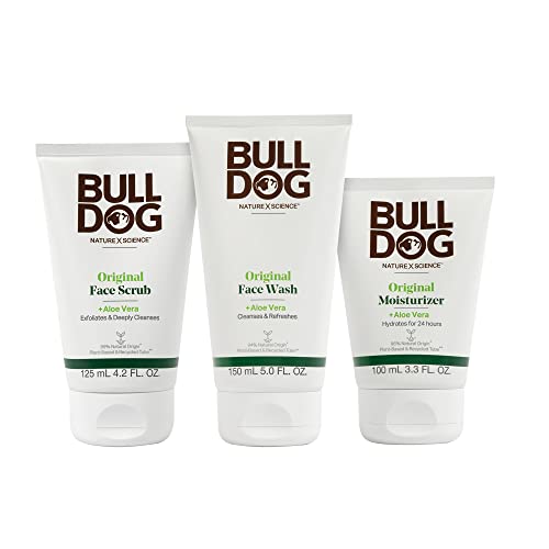 Mens Skincare and Grooming Original Full Face Kit with Moisturizer