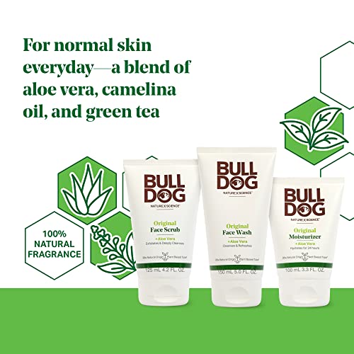 Mens Skincare and Grooming Original Full Face Kit with Moisturizer