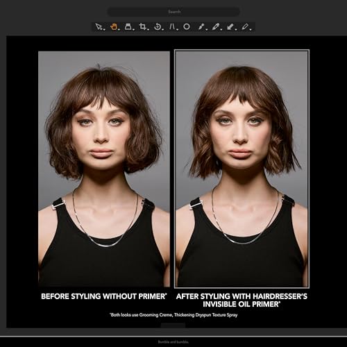 . Hairdresser's Invisible Oil Heat/UV Protection Leave-In Conditioner Hair Primer | Hydrat