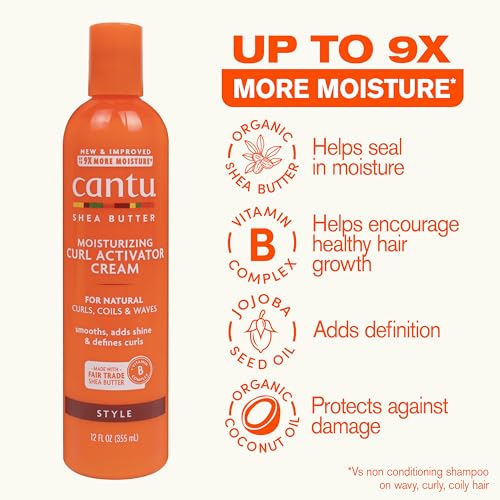 Shea Butter for Natural Hair Moisturizing Curl Activator Cream