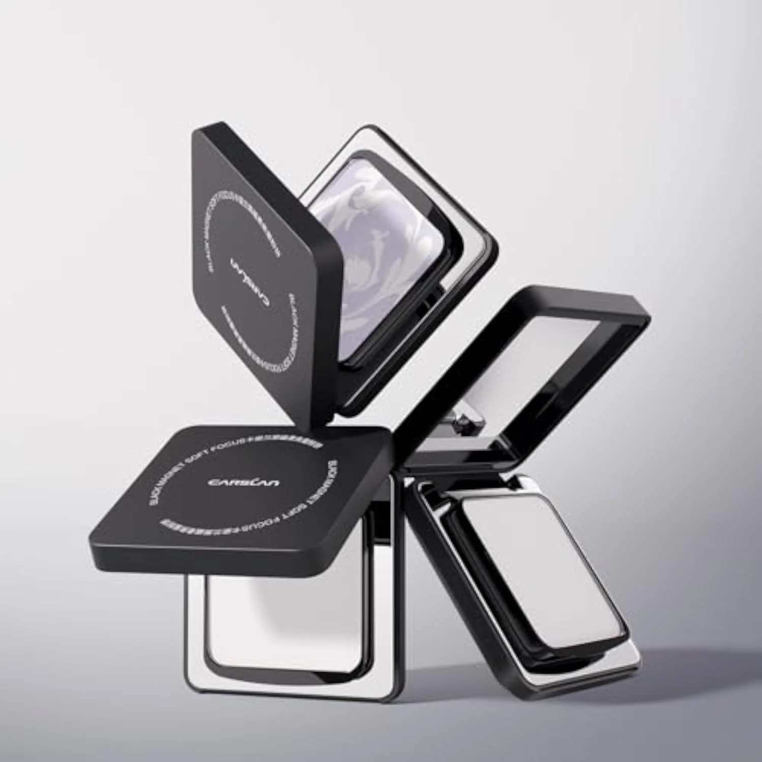 2.0 Black Magnet Soft Focus Pressed Setting Powder For Oil Control