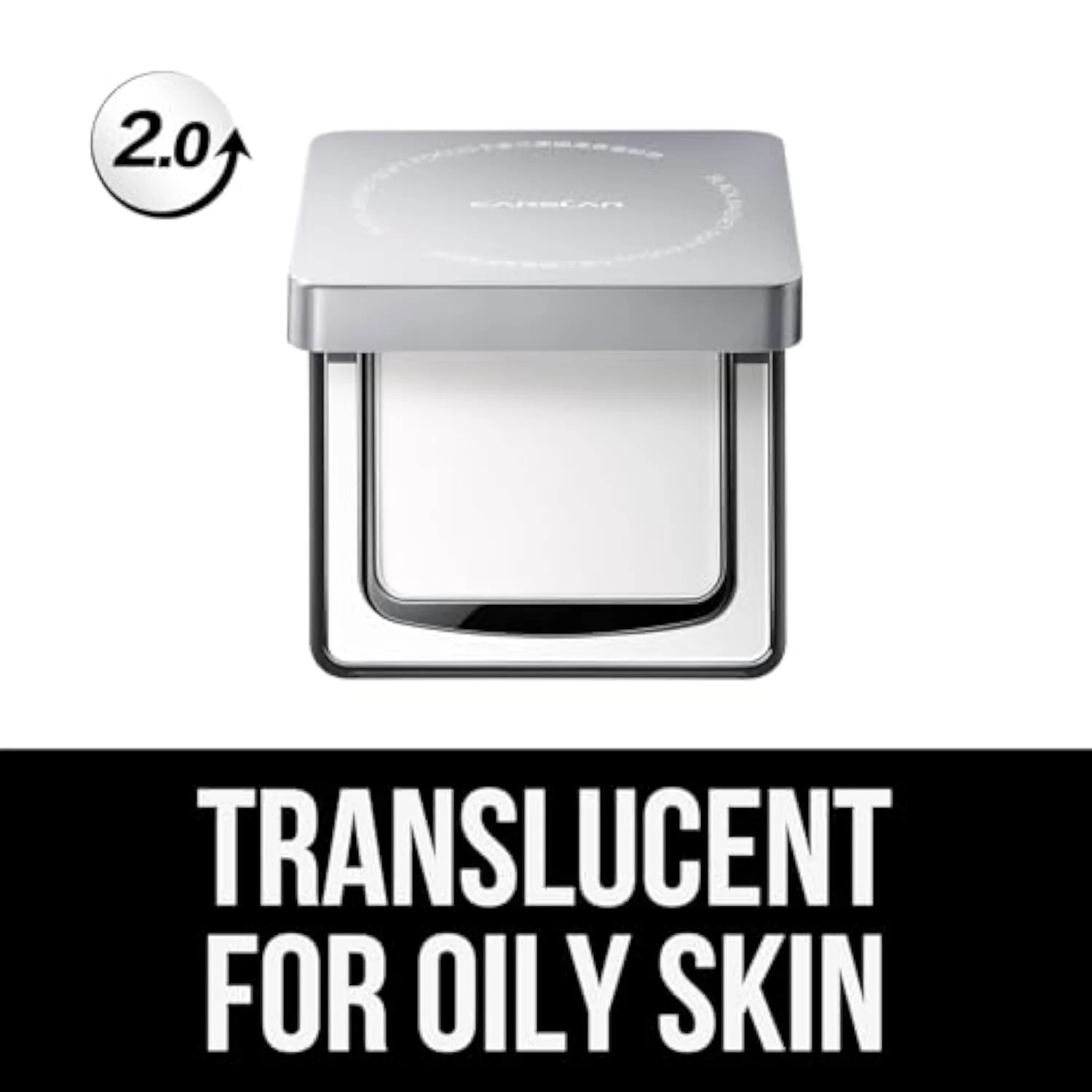 2.0 Black Magnet Soft Focus Pressed Setting Powder For Oil Control