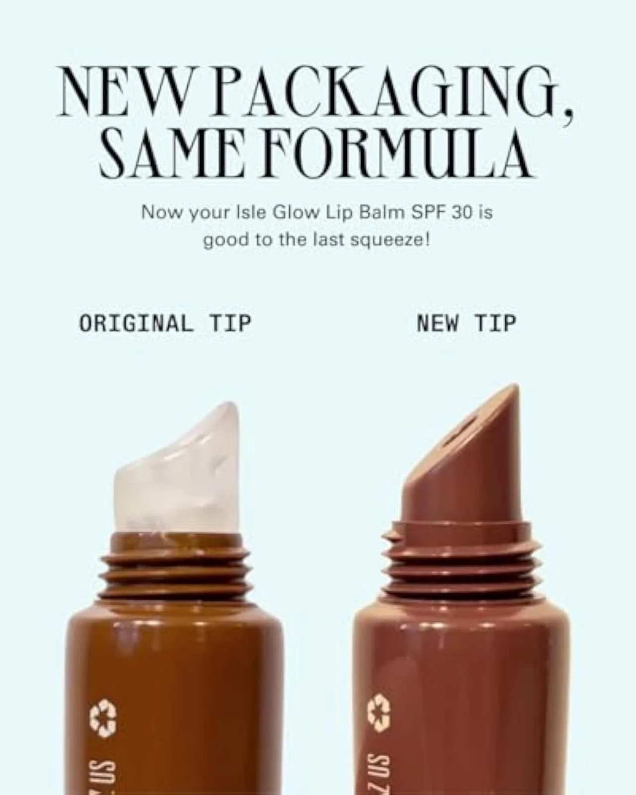 Isle Lip Balm SPF 30 – High Shine, Hydrating + Sheer Lip Gloss in Vanilla Brown Sugar Flavor – Formulated with Natural Ingredients for All Skin Tones – Clear, 0.35 oz