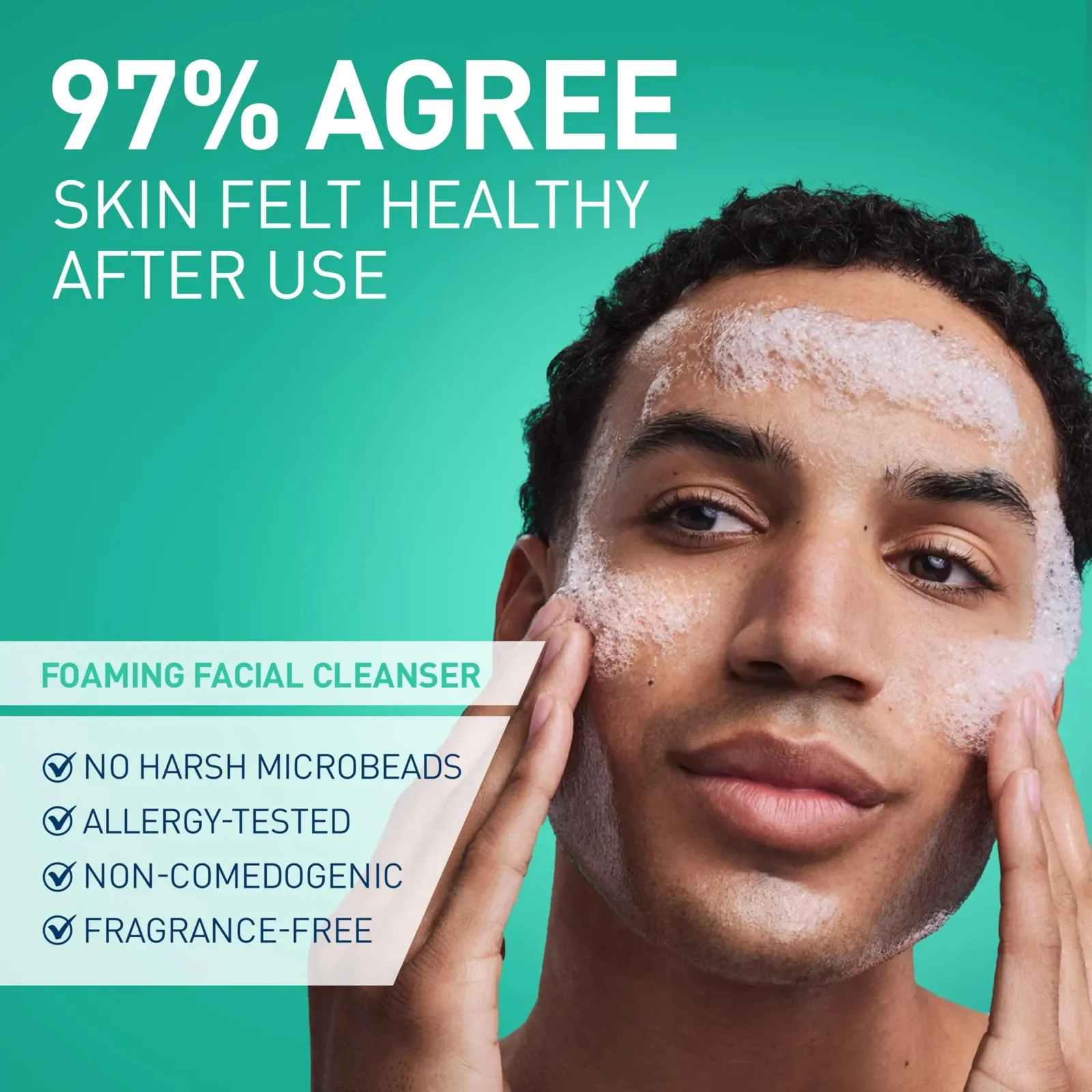 Foaming Facial Cleanser, Daily Face Wash for Oily Skin