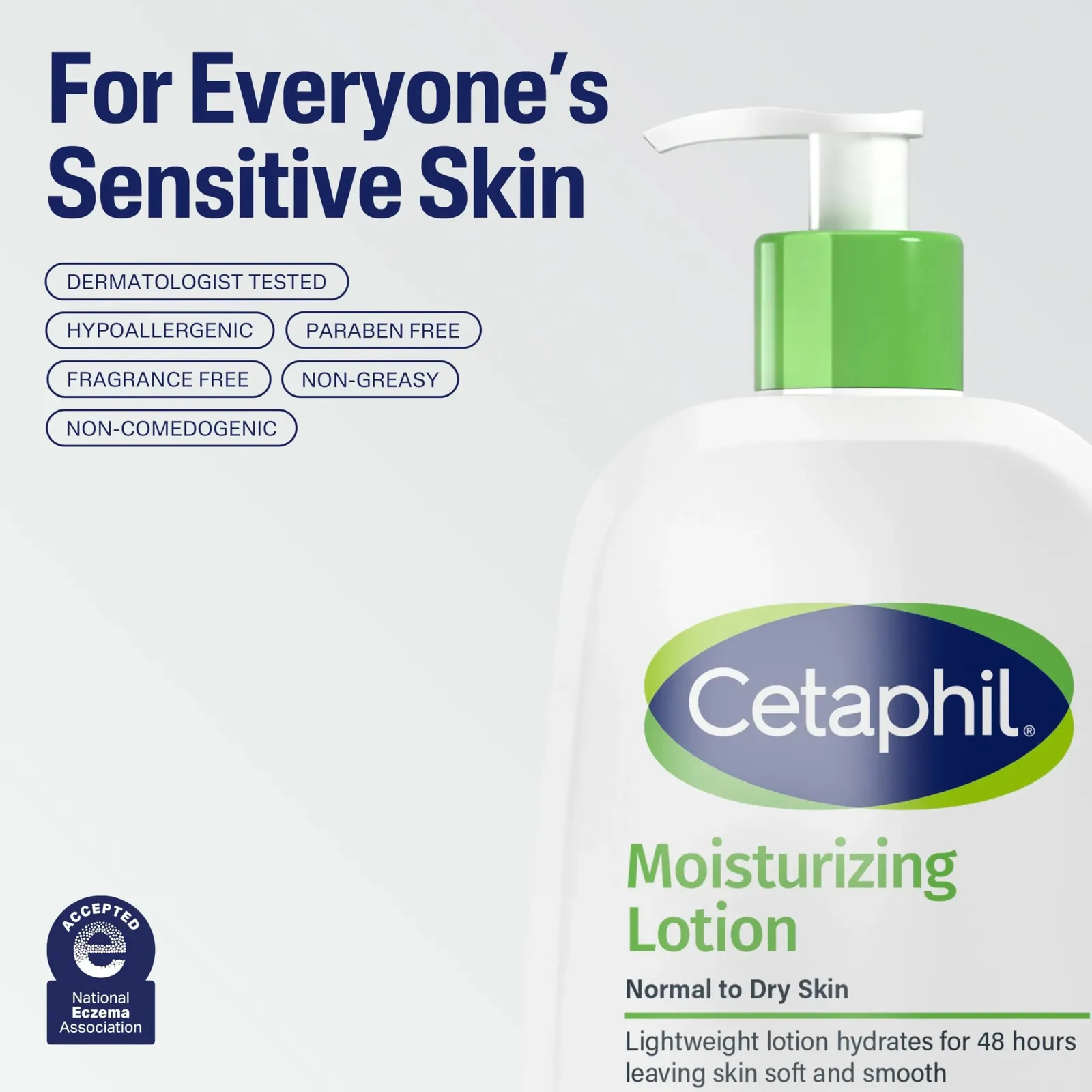 Face & Body Moisturizer, Hydrating Moisturizing Lotion for All Skin Types