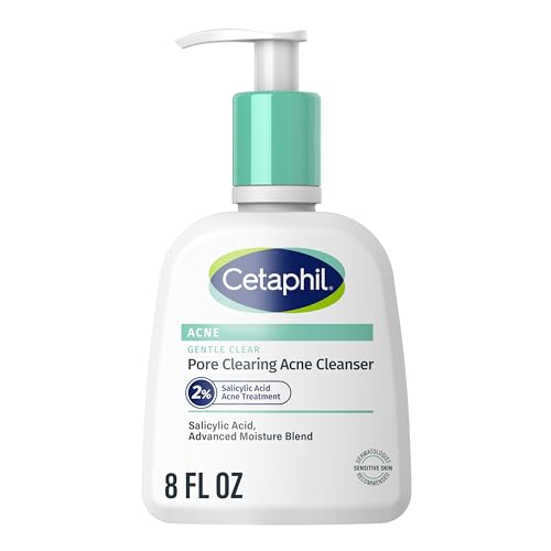 Gentle Clear Clarifying Acne Cream Cleanser foaming