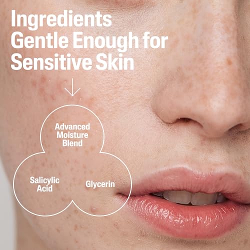 Gentle Clear Clarifying Acne Cream Cleanser foaming