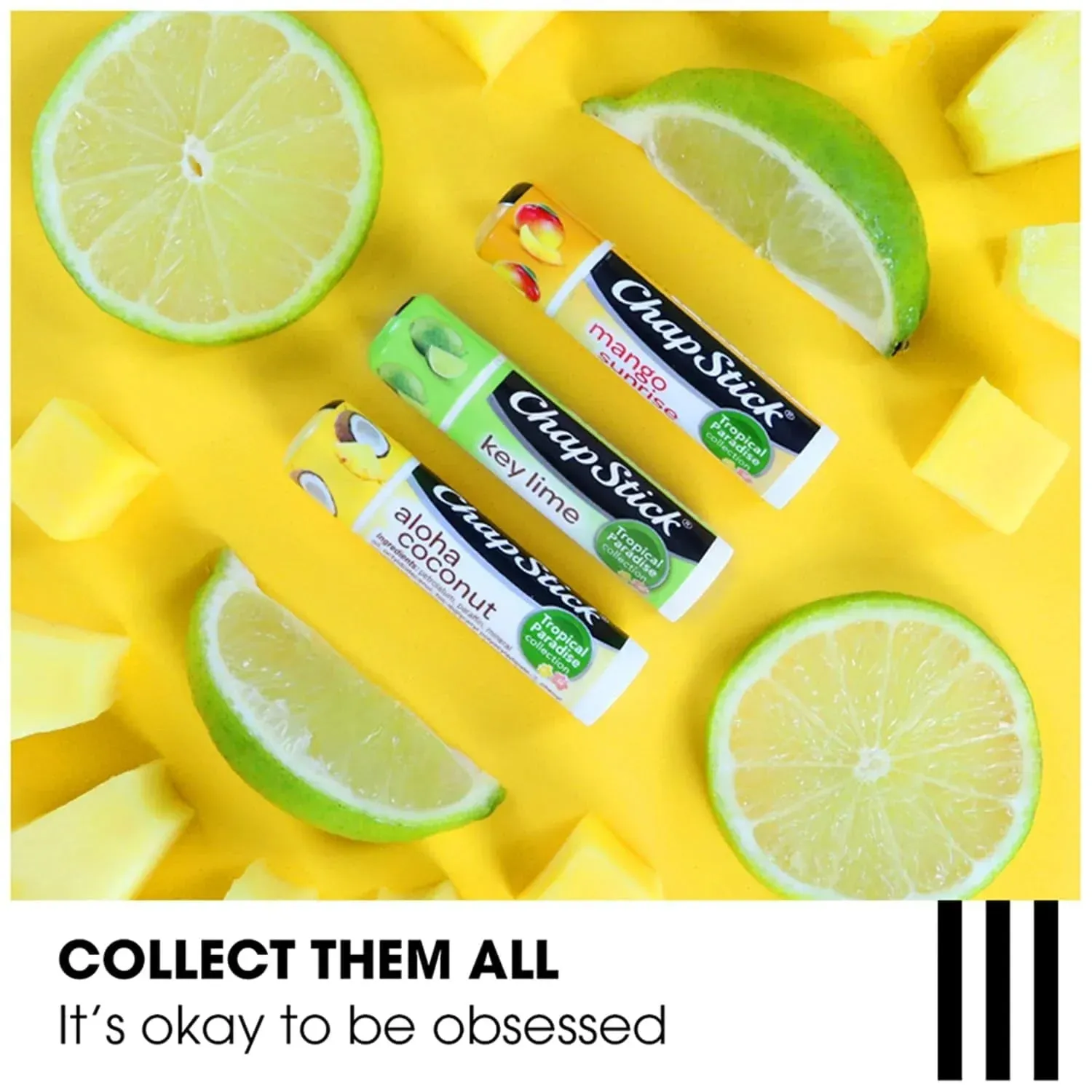 Lip Balm, Mango Sunrise, 6-Pack