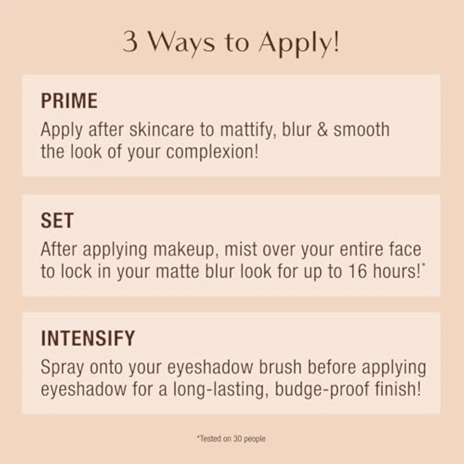 Airbrush Flawless Matte Setting Spray – Waterproof