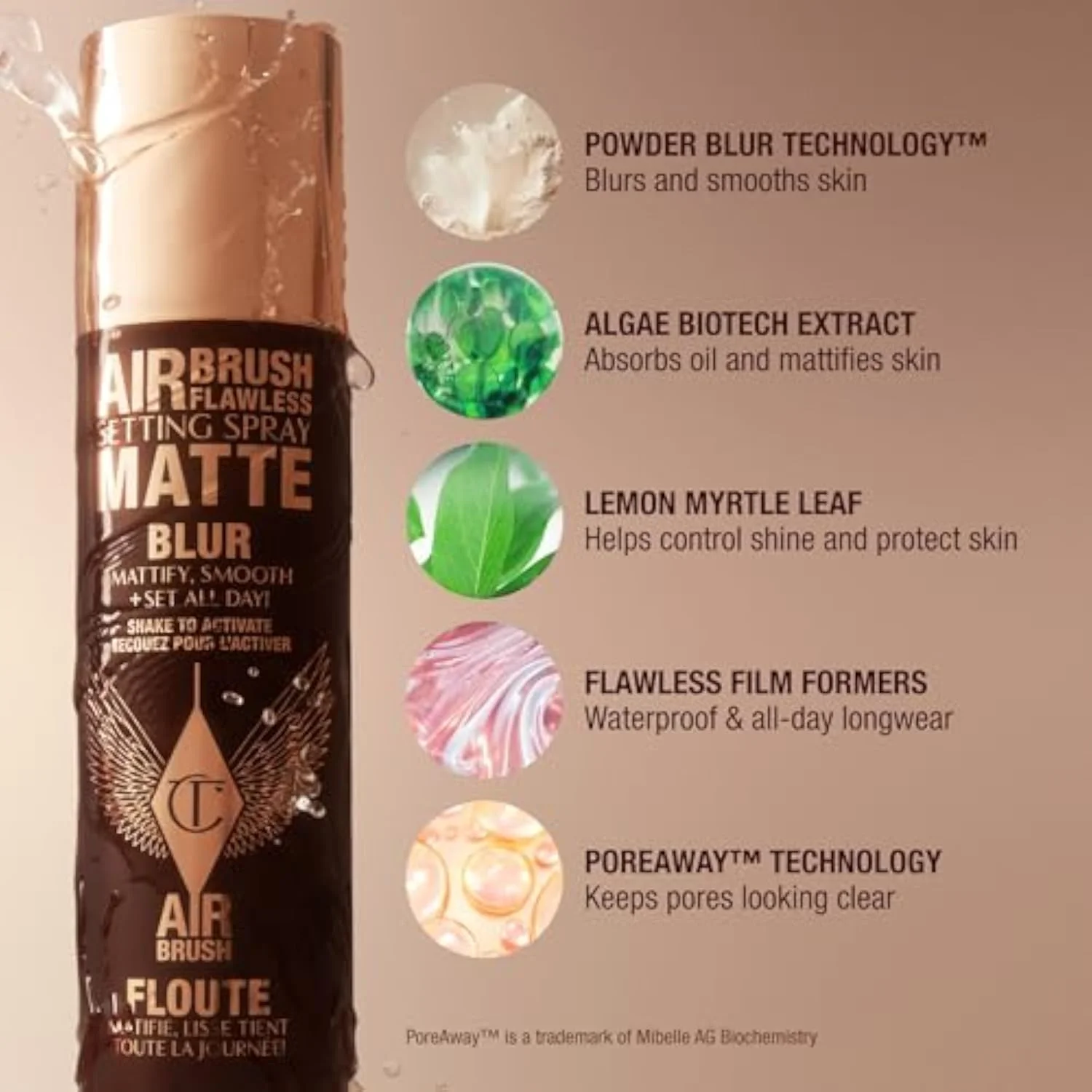 Airbrush Flawless Matte Setting Spray – Waterproof