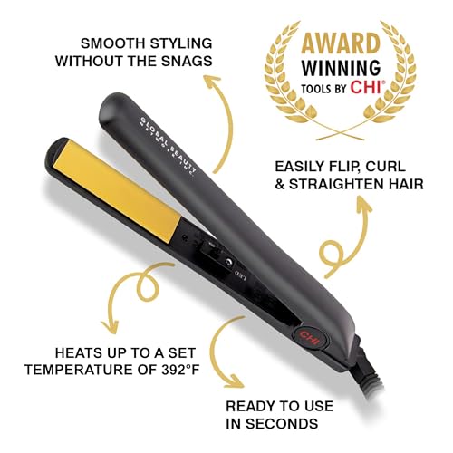 Original 1" Ceramic Hair Straightener Flat Iron for Styling