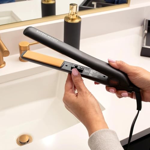 Original 1" Ceramic Hair Straightener Flat Iron for Styling