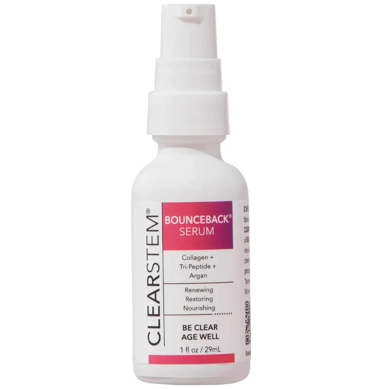 BOUNCEBACK Radiant Facial Serum - Peptide Serum