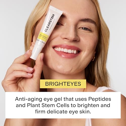 BRIGHTEYES Peptide Eye Gel - Anti Aging Eye Cream for Crow's Feet