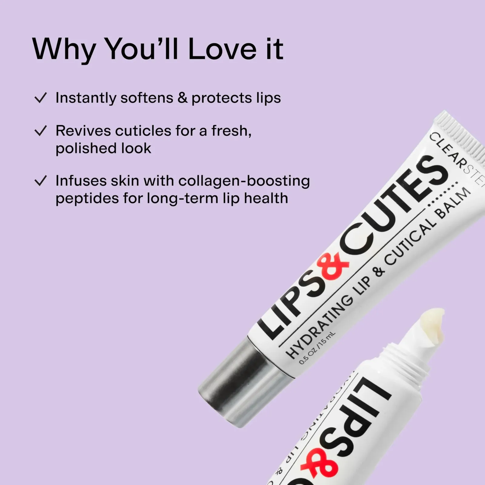 LIPS&CUTES Lip Balm & Cuticle Care