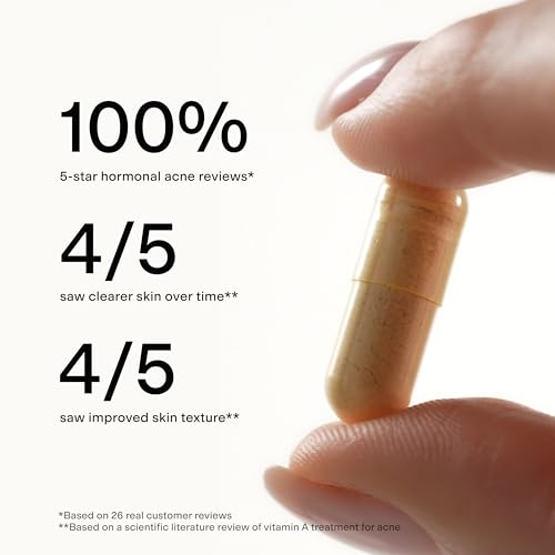 MINDBODYSKIN Hormonal Acne Supplement (No 5-HTP) - Natural DIM Supplement - Skin Care Vita