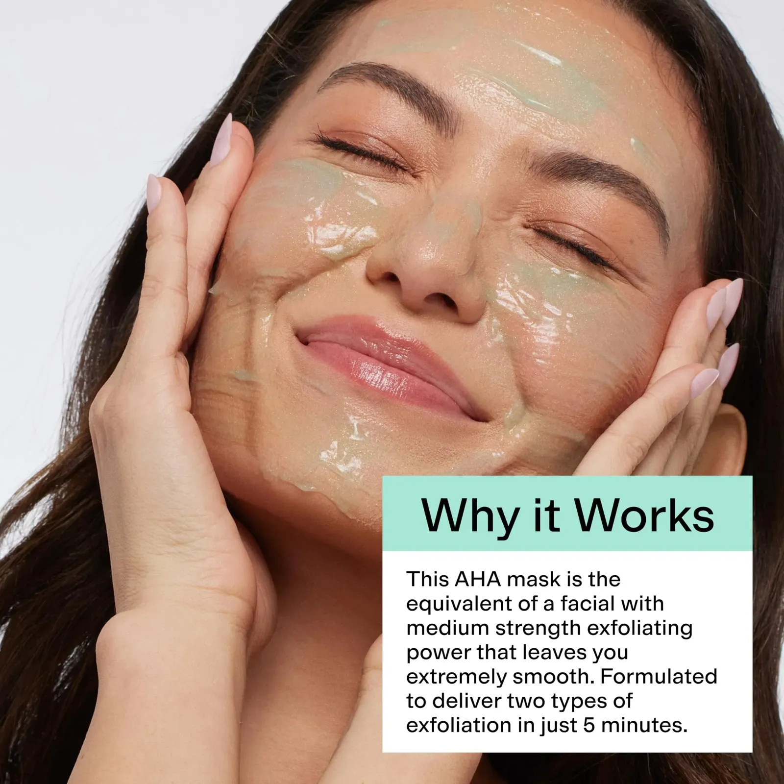 PREGAME Illuminating Face Mask with AHA Face Exfoliant