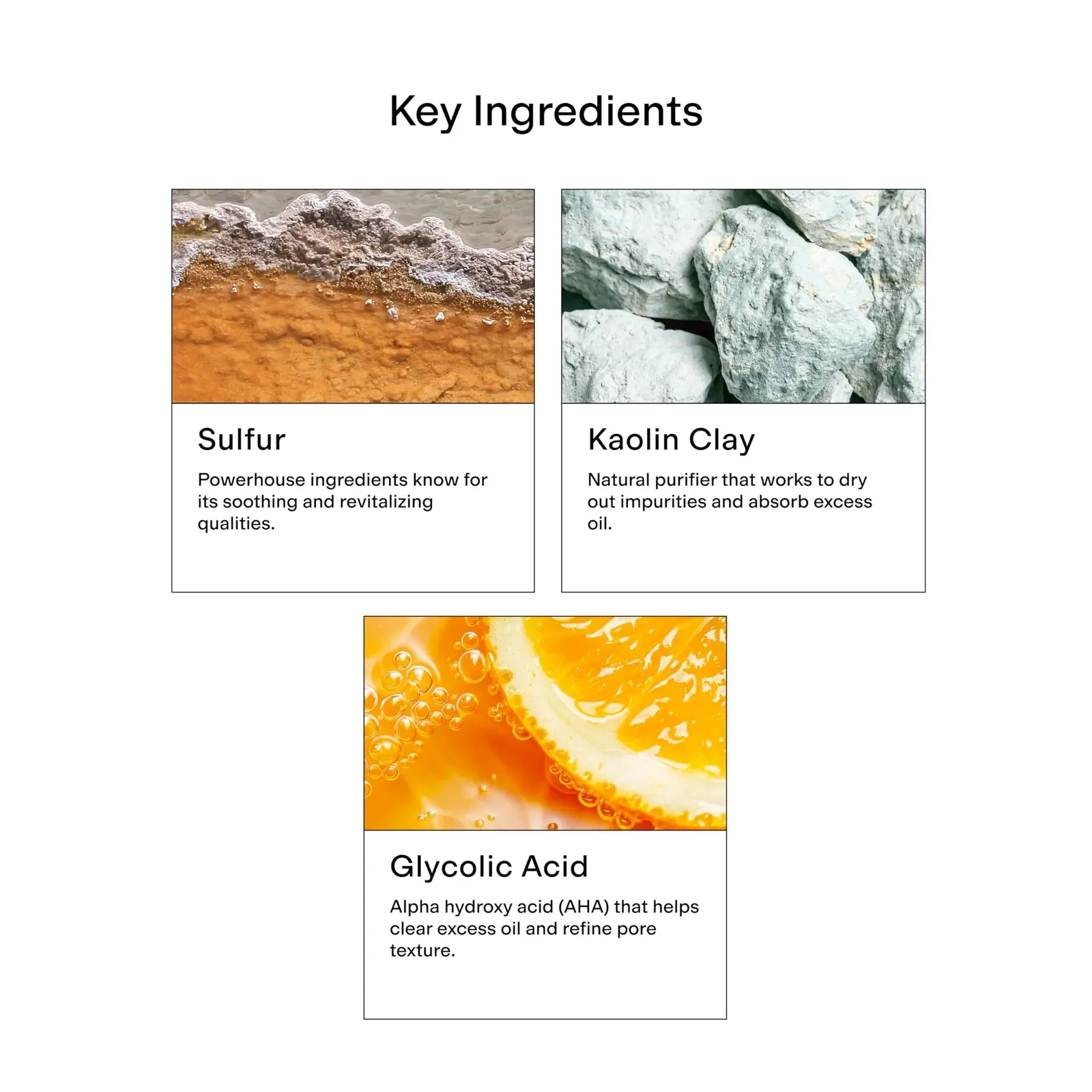 SULFUR SPOT&MASK Face Mask for Acne