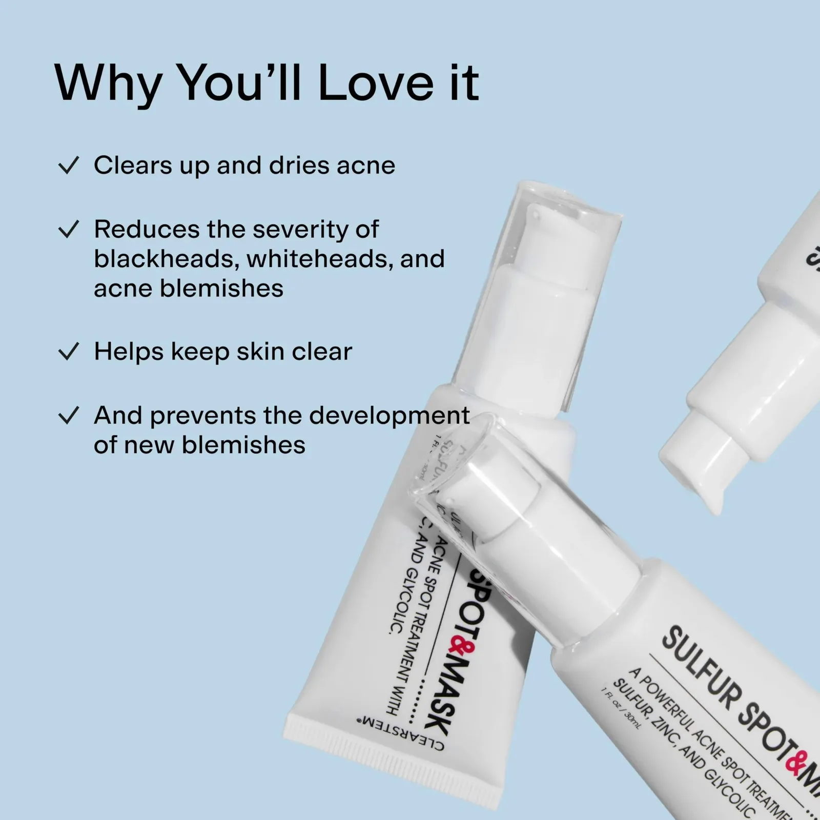 SULFUR SPOT&MASK Face Mask for Acne