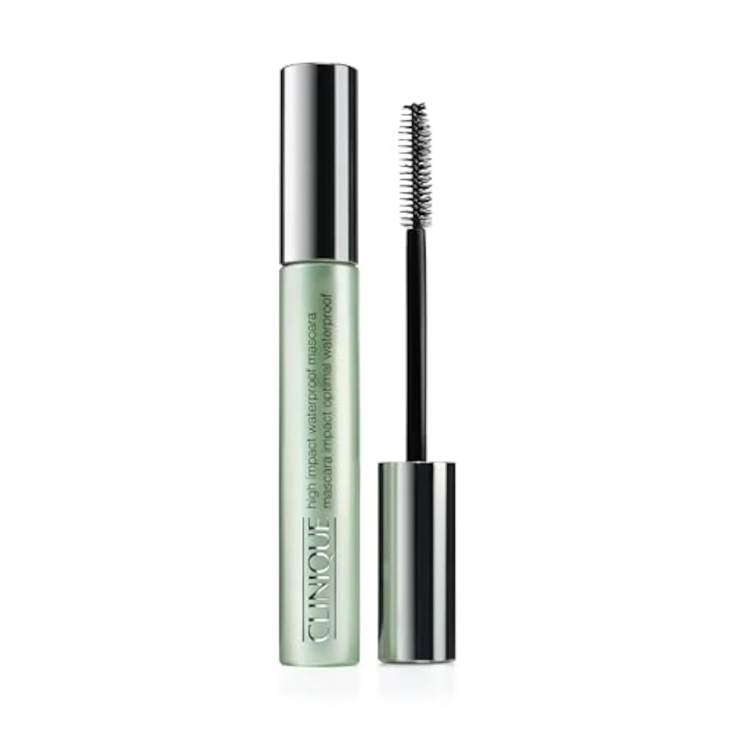High Impact Waterproof Mascara | Volume, Length, Smudge-Proof + Safe For Sensitive Eyes, Black, 0.28 Fl Oz