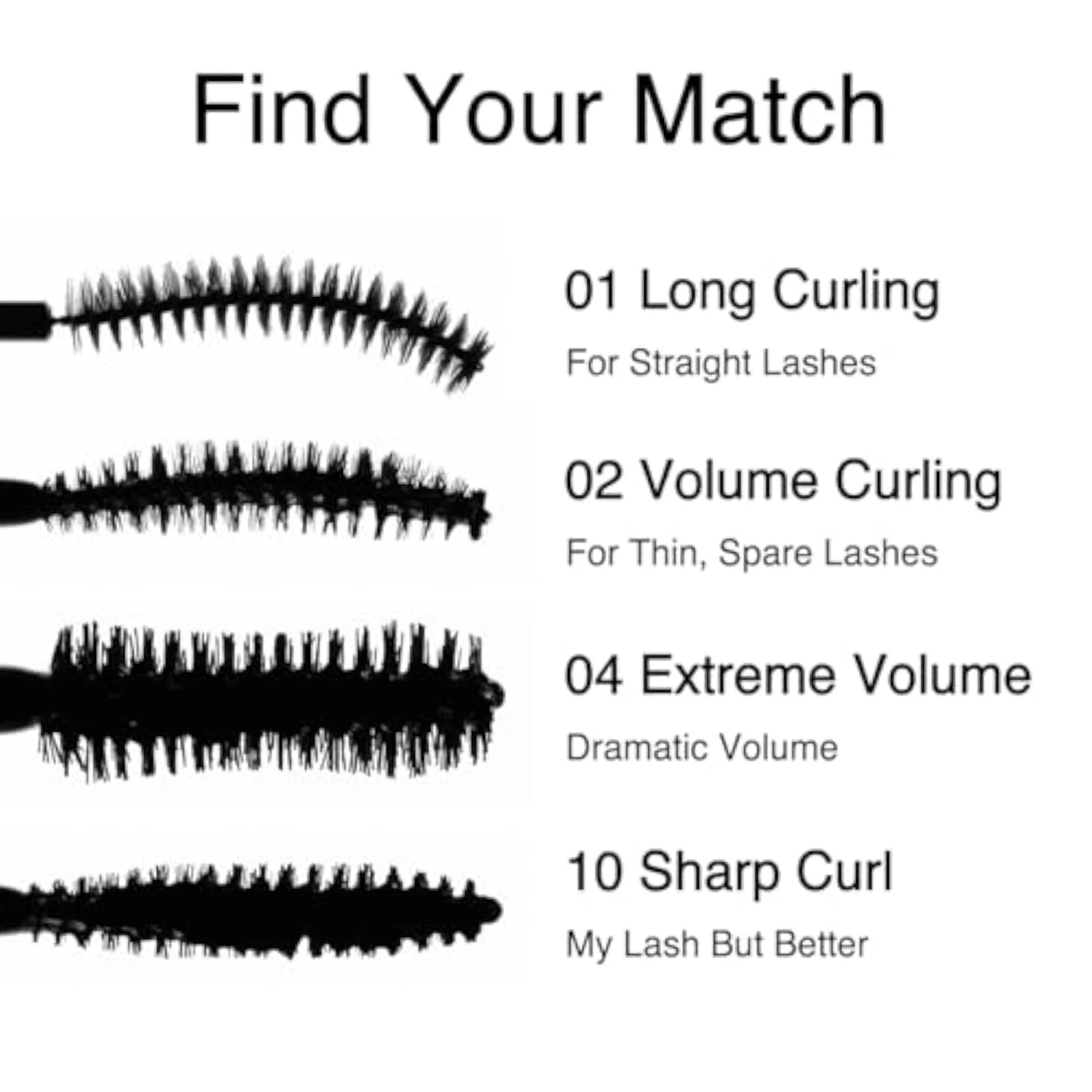 CLIO Kill Lash Superproof Mascara, Waterproof Fiber Lengthening for Straight Lashes, Smudge & Flake-Proof, Clump-Free Lash Extension for Lifted Curl, Safe for Sen