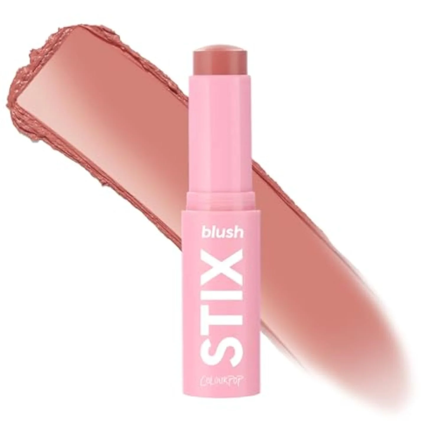 Blush Stix - Cream Blush Stick with Dewy, Glowy Finish - Buildable, Blendable, Hydrating - Lightweight Vegan Makeup for Cheeks - New Formula - Cool It, Soft Mauvy Nude (0