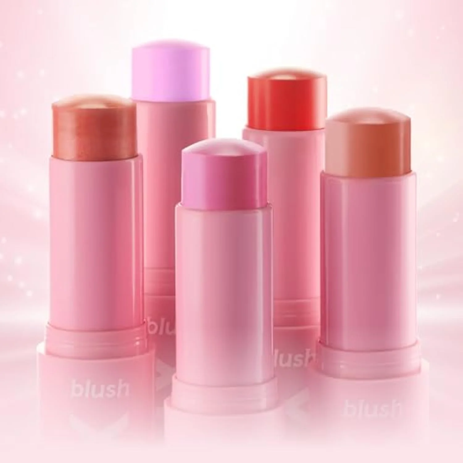 Blush Stix - Cream Blush Stick with Dewy, Glowy Finish - Buildable, Blendable, Hydrating - Lightweight Vegan Makeup for Cheeks - New Formula - Cool It, Soft Mauvy Nude (0