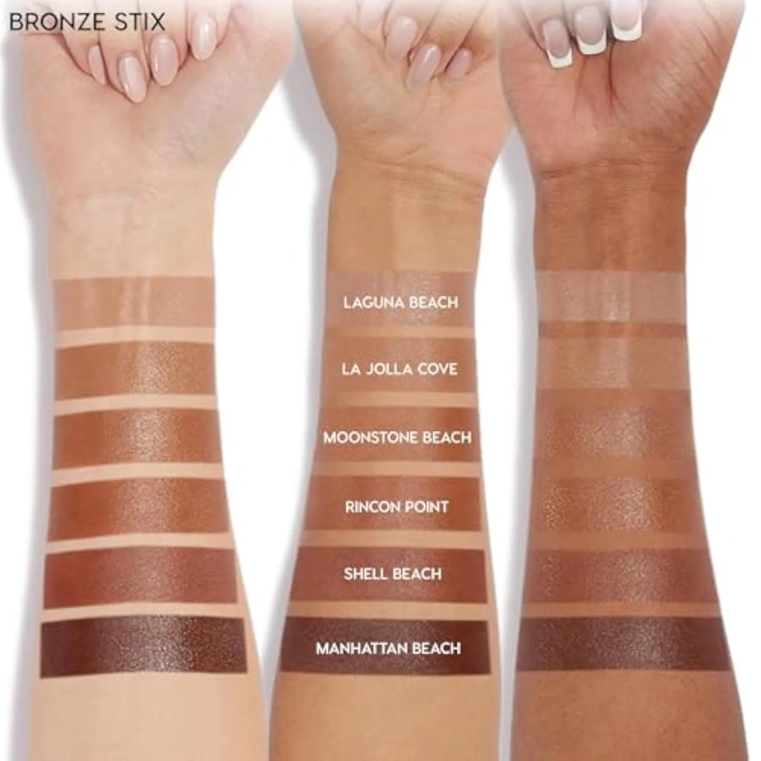Cream Bronzer Stick - Blendable Cream Contour & Glowy Summer Makeup with a Natural, Matte Finish - Buildable Formula for Shimmer-Free, Sun-Kissed Warmth - Laguna Beach (0