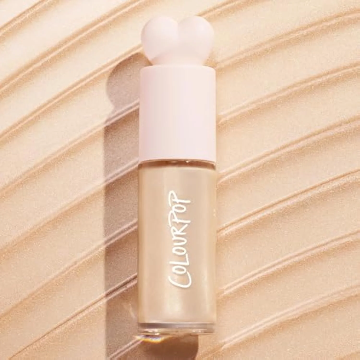 Hi-Lite Dewy Liquid Highlighter - Ultra-Reflective Face & Body Illuminator - Glowy Summer Makeup with Hyaluronic Acid & Niacinamide for a Blendable Glow - Sugar Donut (0.