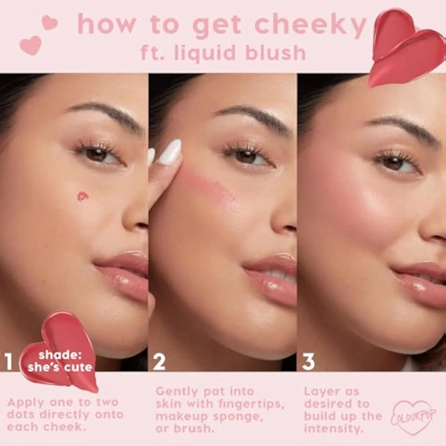 Weightless Liquid Blush - Hydrating, Liquid Blush for Cheeks - Glowy Summer Makeup with Hyaluronic Acid for a Healthy Glow - Designed with a Doe Foot Applicator - IKTR (0