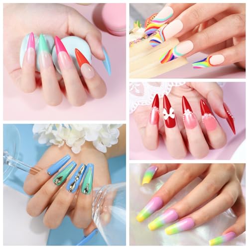 Gel Nail Polish Kit with UV Light Drill