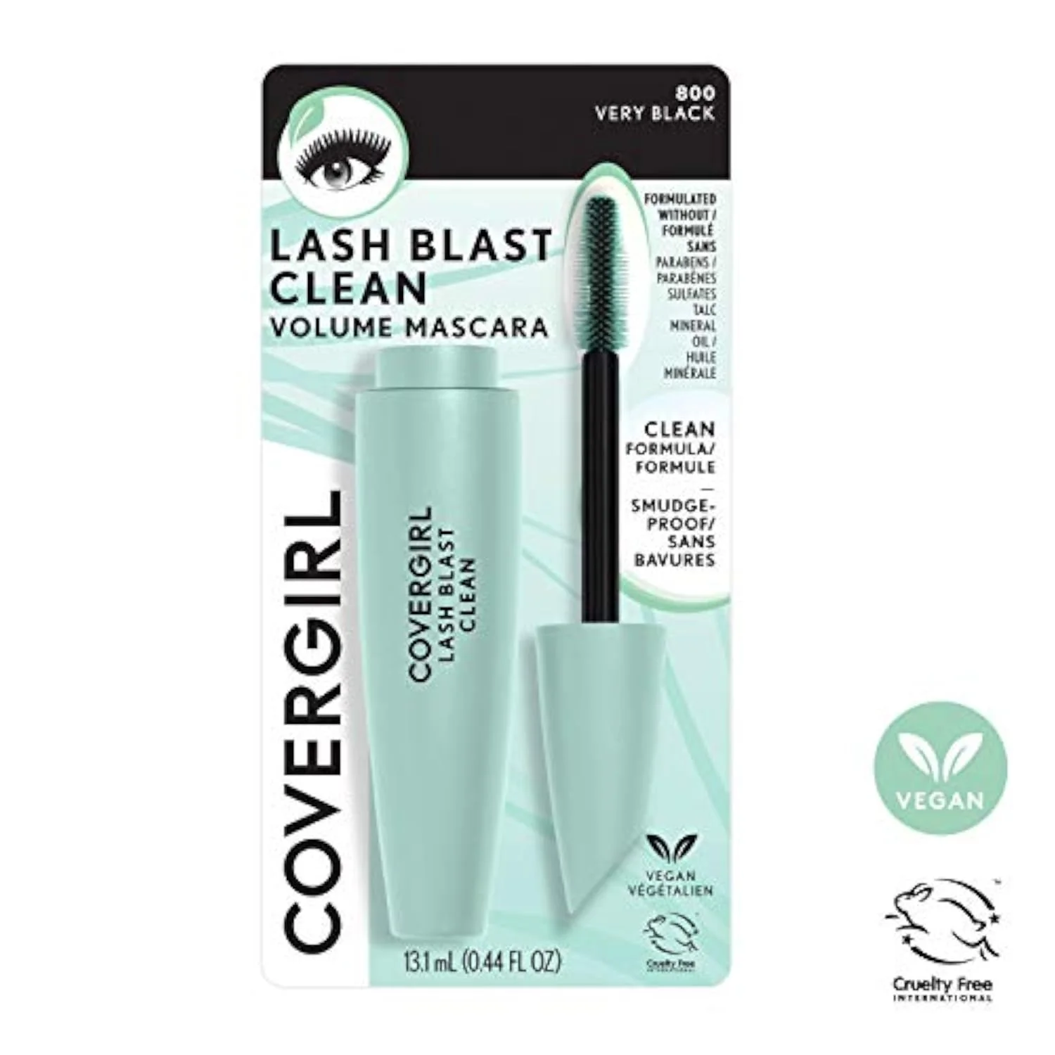Lash Blast Clean Volume Mascara - 800 Very Black