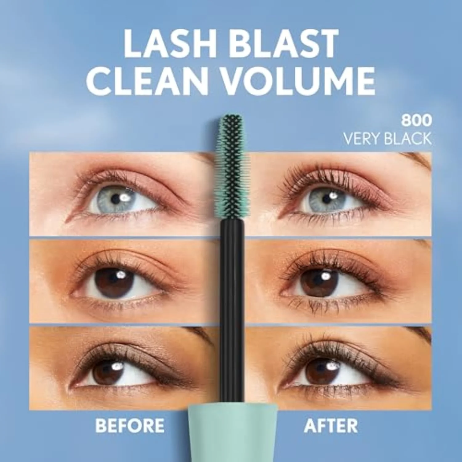 Lash Blast Clean Volume Mascara - 800 Very Black