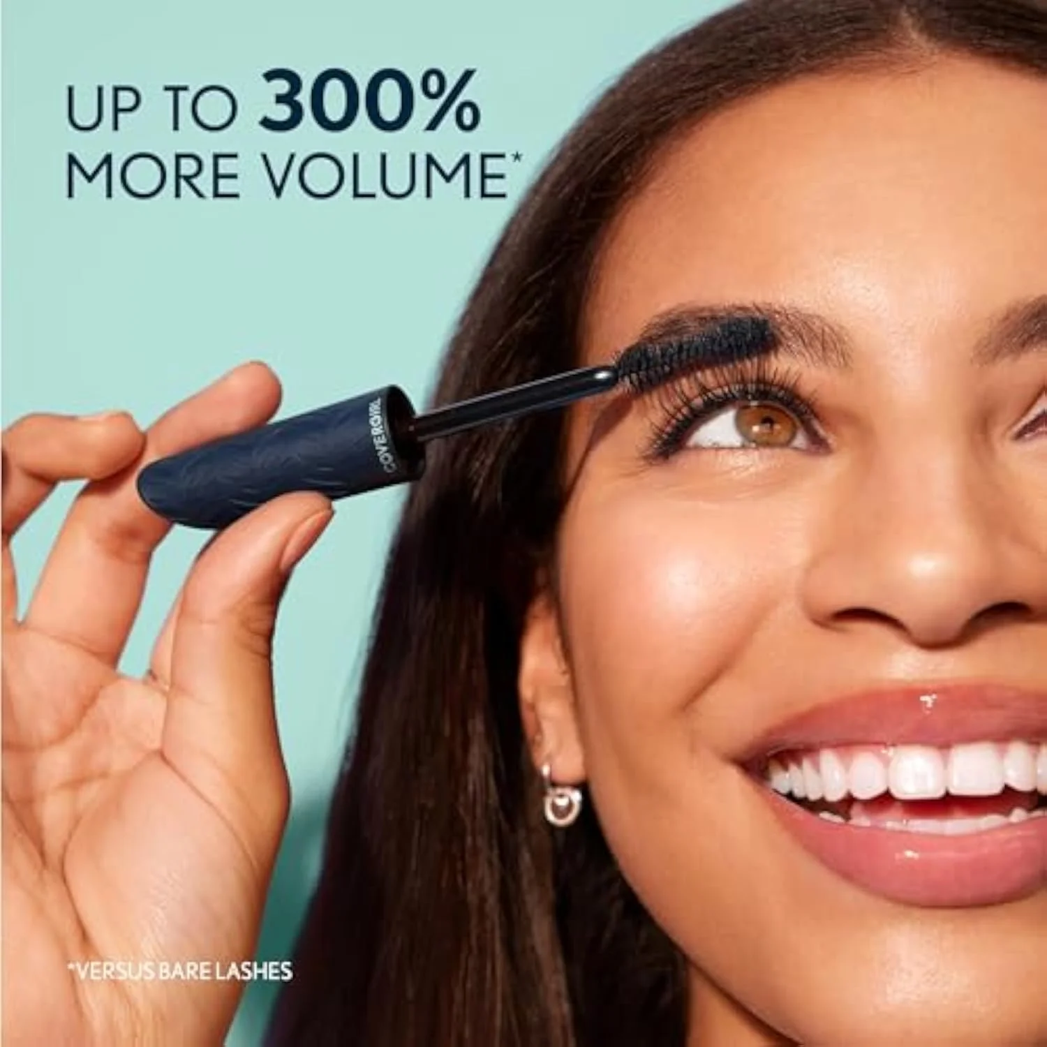Covergirl Lash Blast Cleantopia Mascara, Volumizing, Smudge-Proof, Vegan Formula, Brown 815, 1 Count