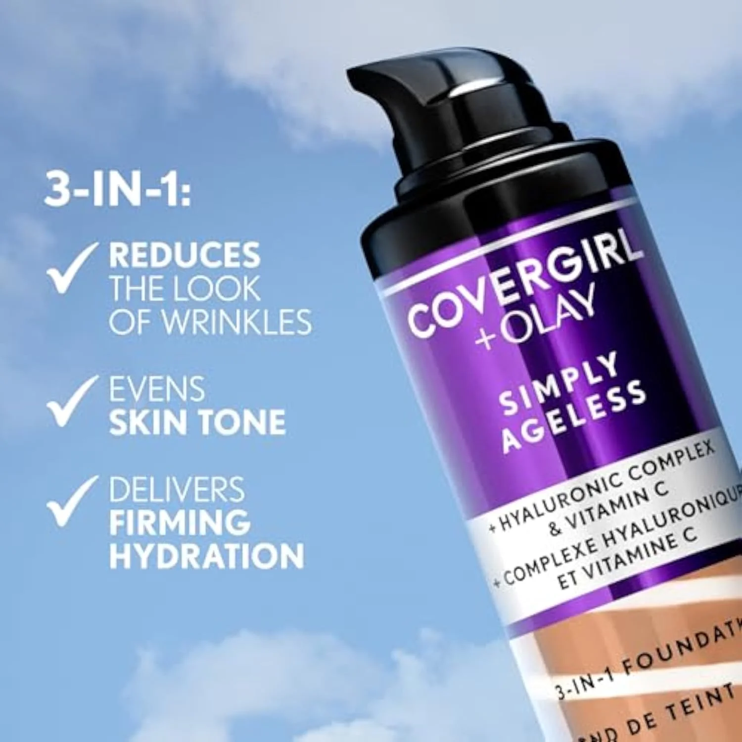 Simply Ageless 3-in-1 Foundation - 210 Classic Ivory