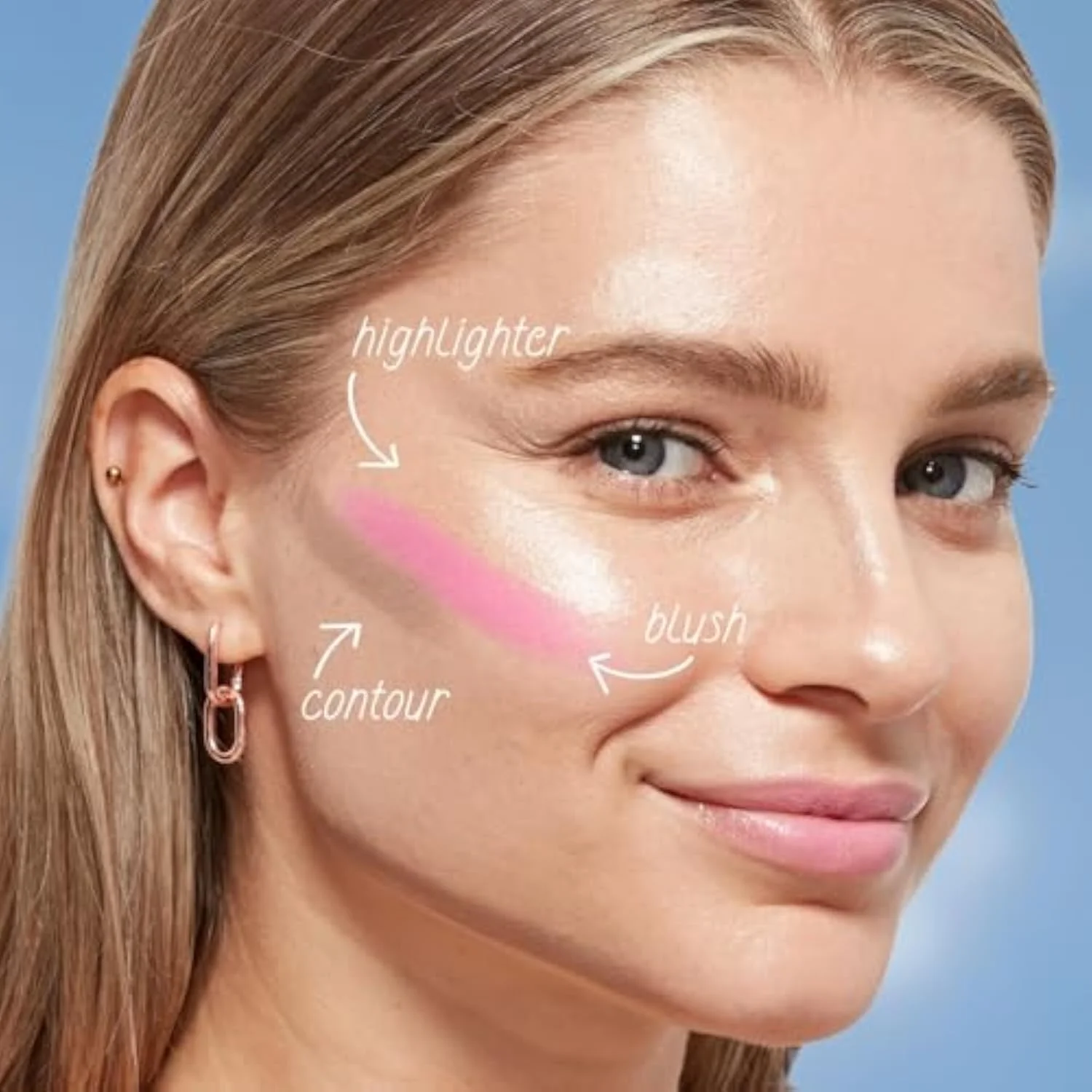 CoverGirl Trublend Skin Enhancer Blush Balm Stick, 220 Nude Flush, Vegan Formula, Easy to Use, Glides on Effortlessly, Non-Greasy, Doesn't Crease, 0.21oz