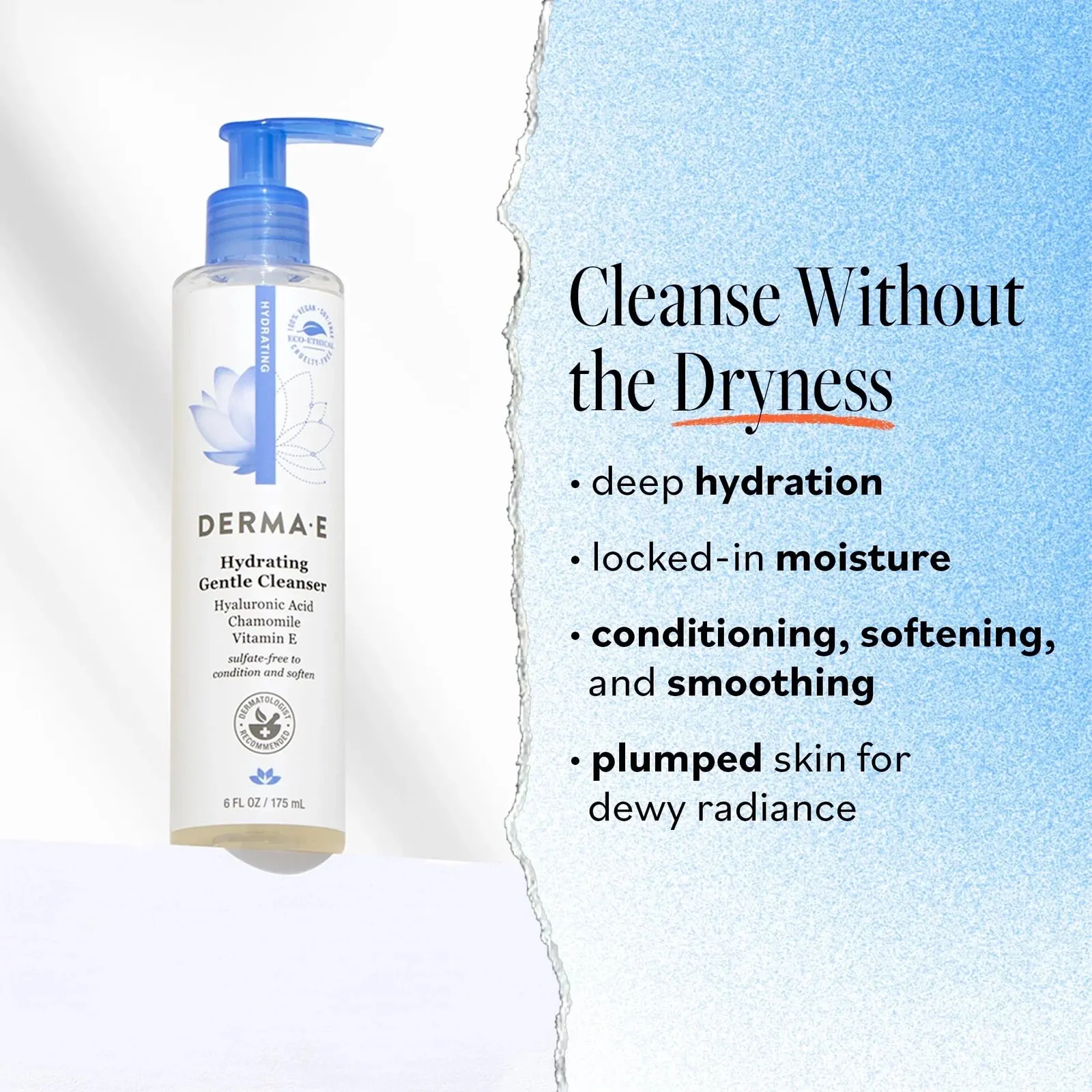 Hydrating Gentle Cleanser with Hyaluronic Acid 6 fl oz