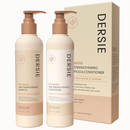Rice Water Hair Growth Shampoo Conditioner
