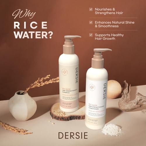 Rice Water Hair Growth Shampoo Conditioner