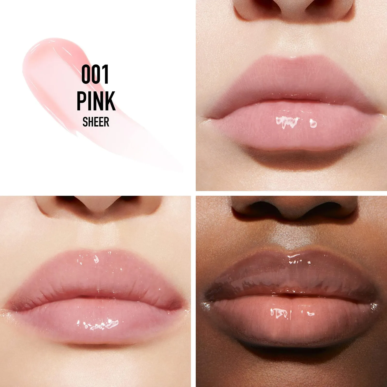Pink Lip Plumping Gloss